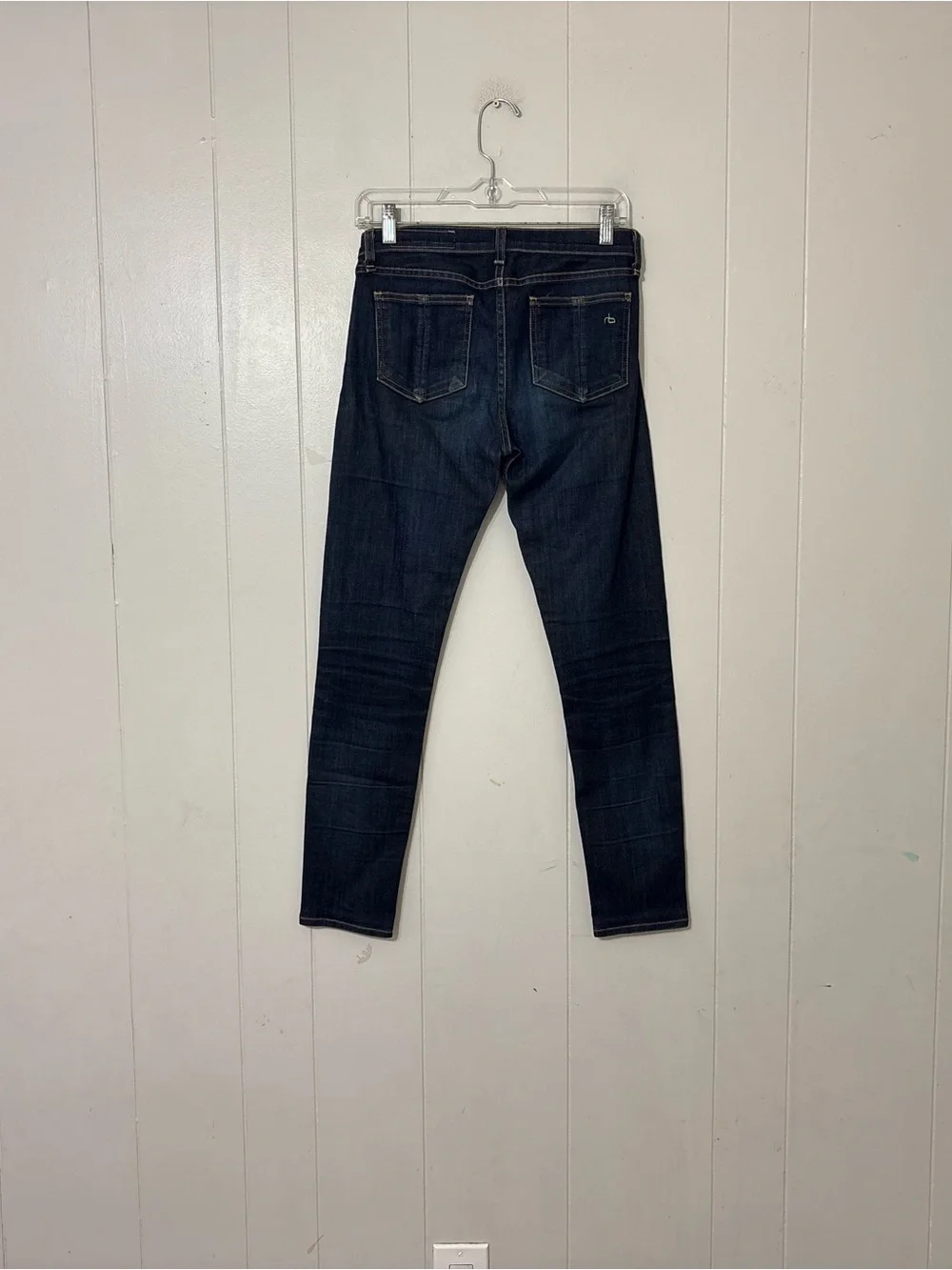 rag & bone High Rise Skinny Jeans 26 Dark Wash Heritage Designer Denim